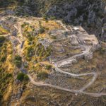 Mycenae’s,Burial,Complex,Of,The,Citadel,Of,Mycenae,Aerial,View.
