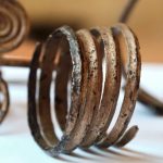Pair,Of,Bronze,Spiral,Bracelets,From,The,Bronze,Age.,Trzciniec-komariv